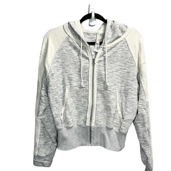 Free People Movement Shadowboxer Full Zip Hoodie Sweatshirt - Picture 3 of 5